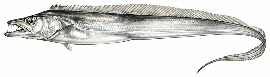 太刀魚のイラスト